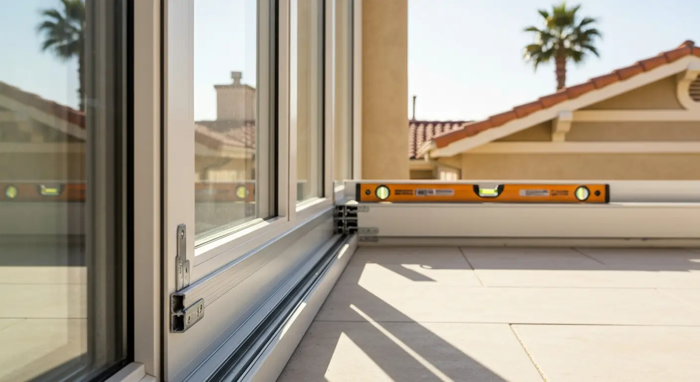 Patio door installation