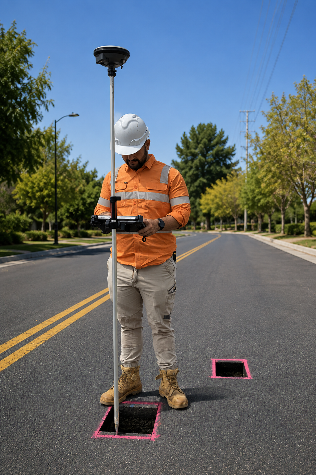 Utility Line Marking