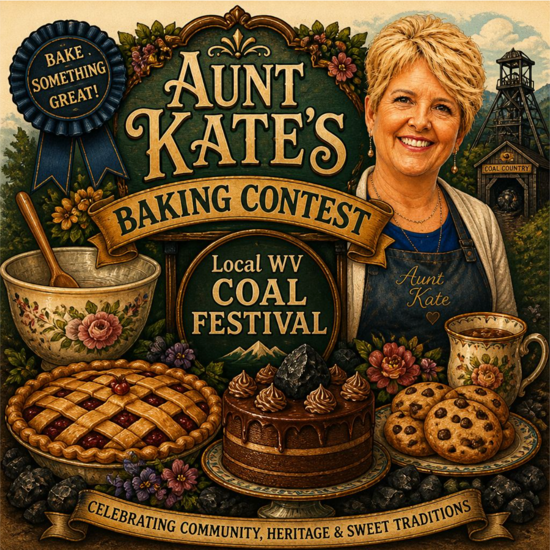 Coal-themed dessert contest at the WV Coal Festival