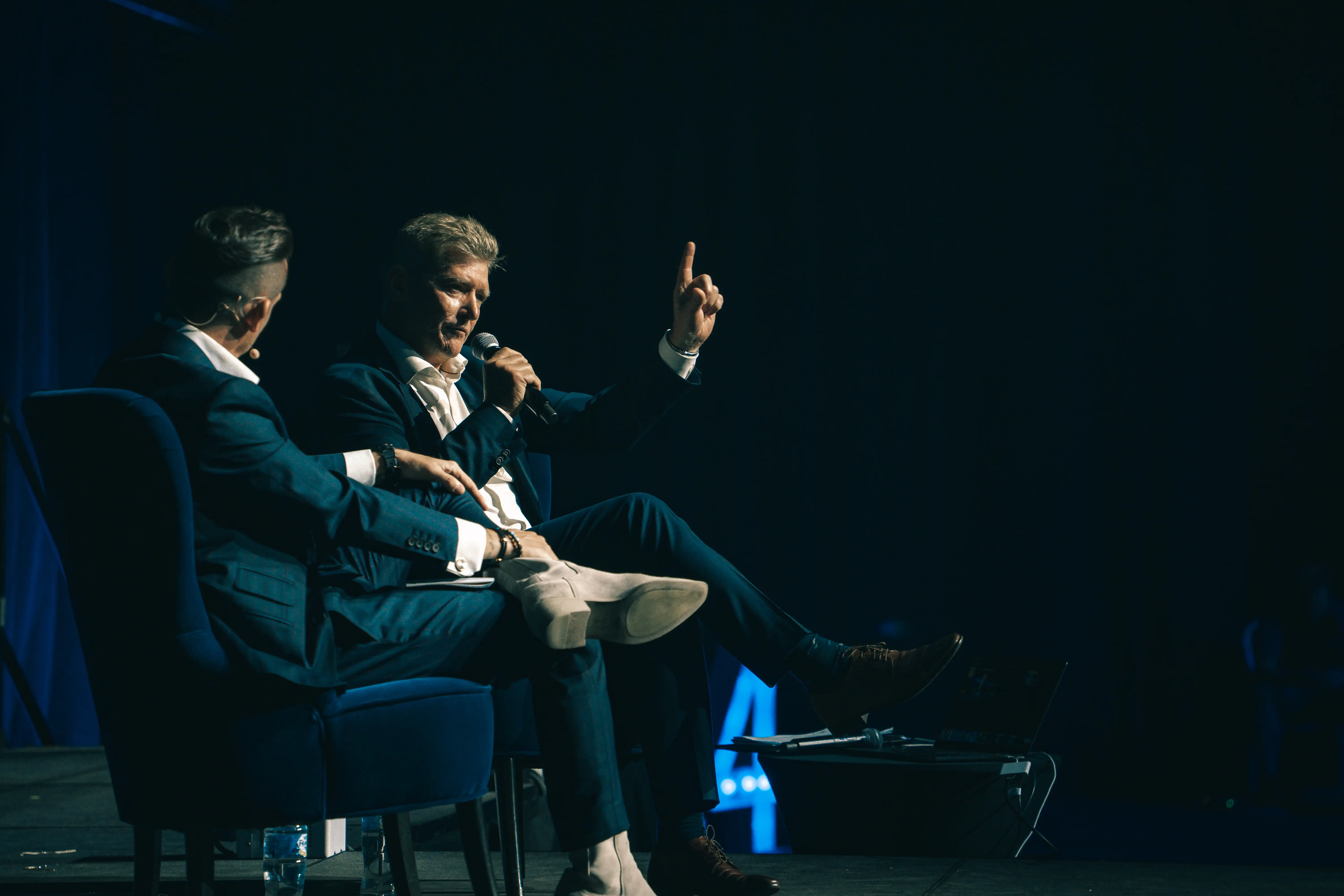 Speaker panel delivering practical business insights