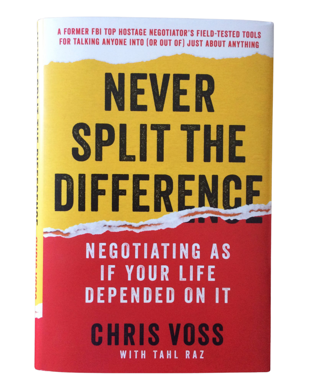 Never Split the Difference book cover
