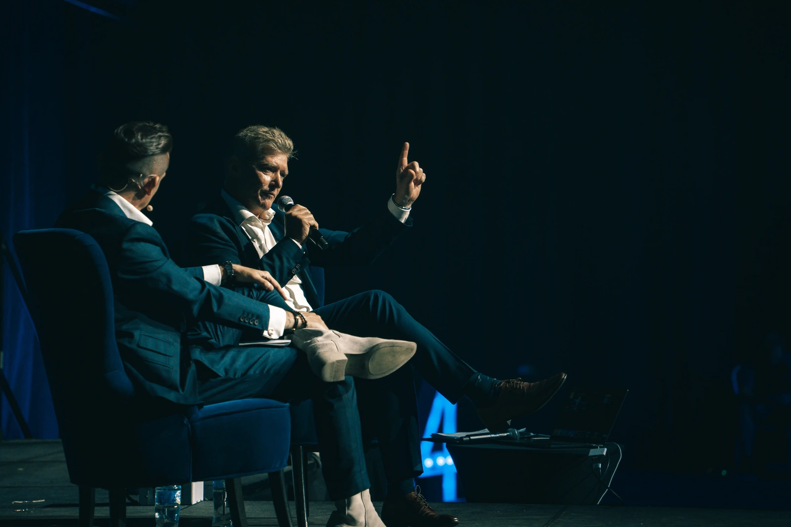 Speaker panel delivering practical business insights