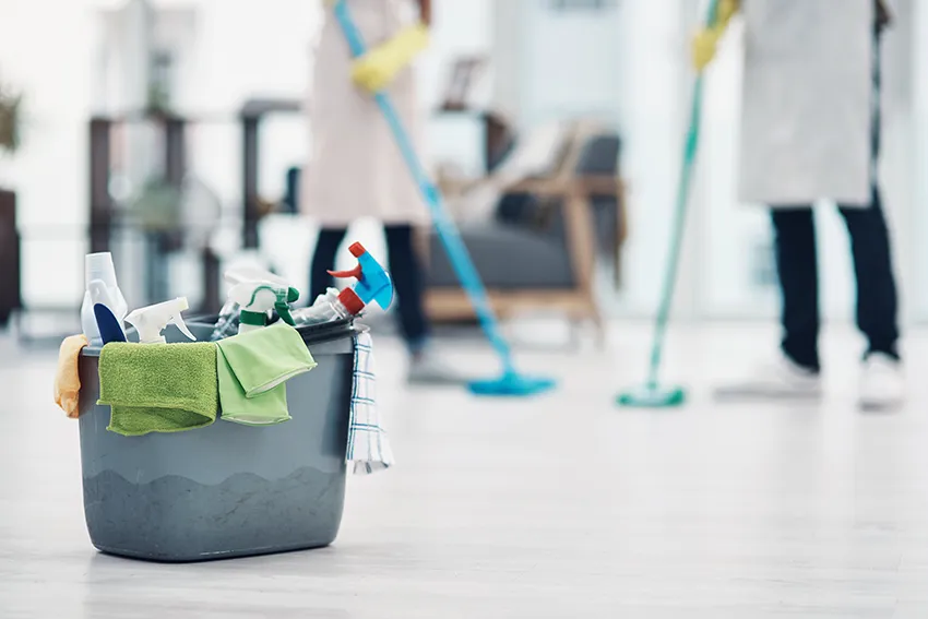 Professional cleaning service for commercial spaces