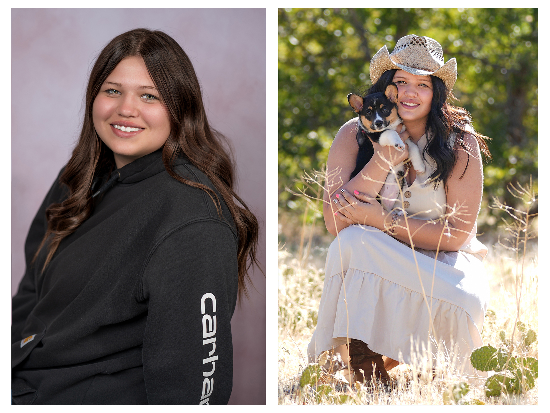 Haylee Model Team Before and After Image Brook Lyons Photography 