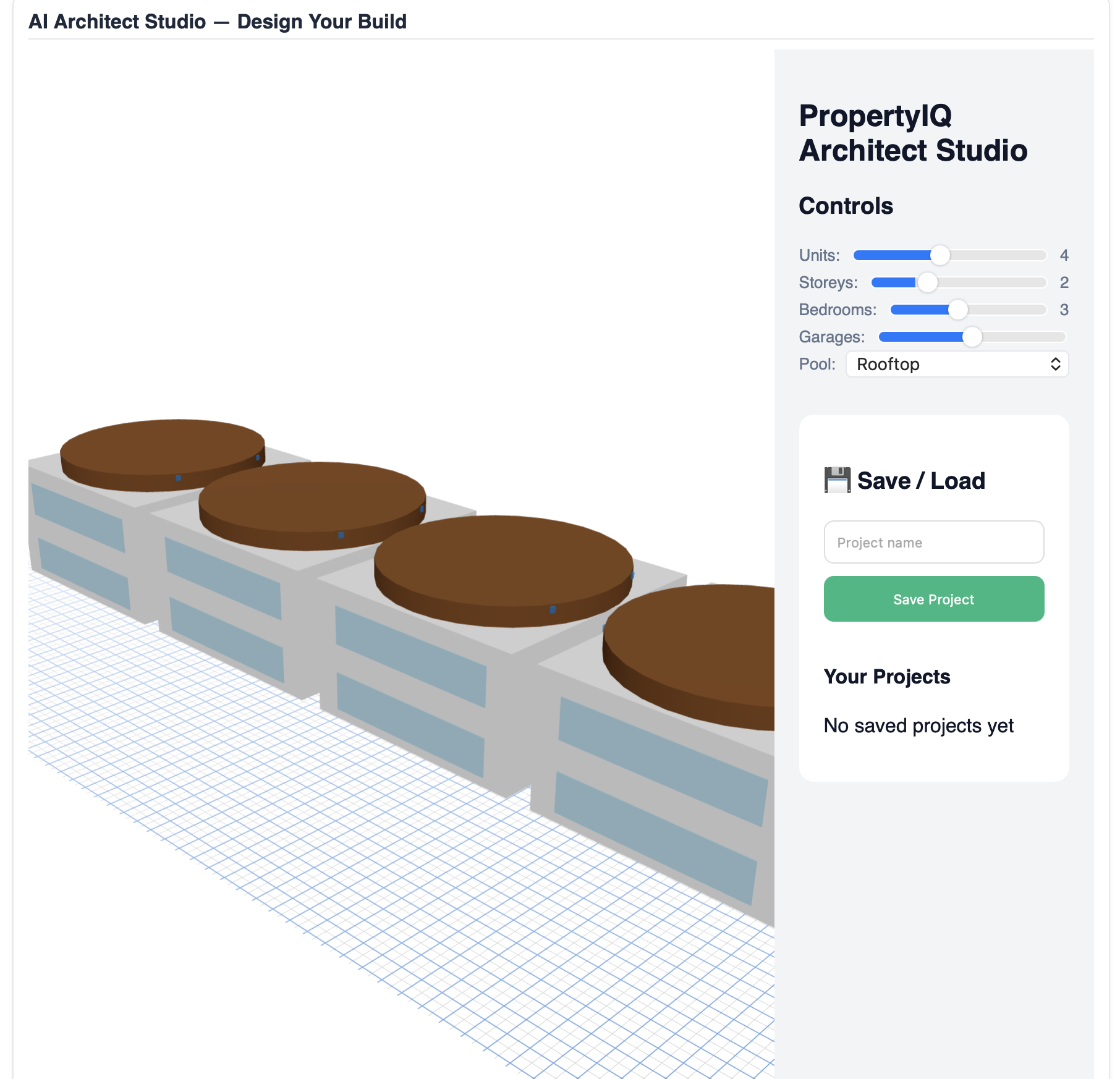 Architect Studio preview — actual InsiteIQ product screenshot