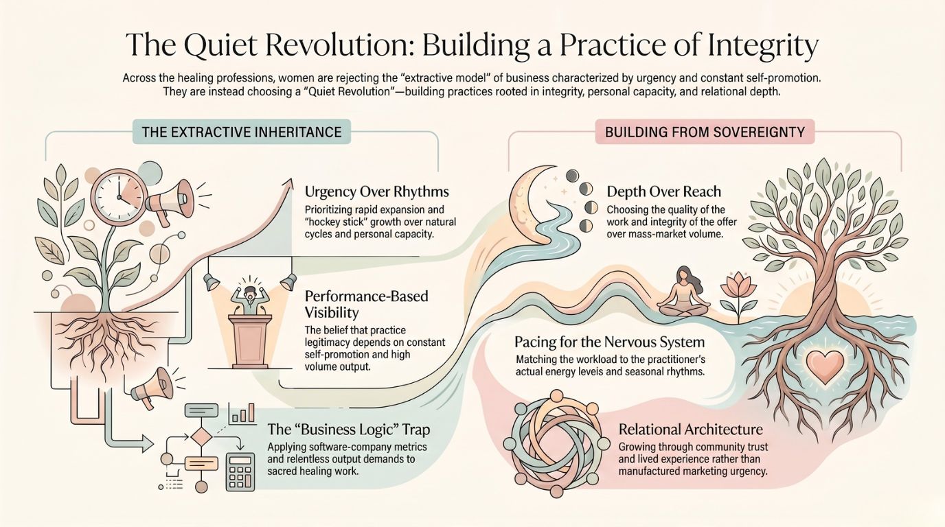 The quiet revolution - when women build differently