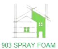 903 Spray Foam logo with tagline ‘Insulation doesn’t cost, it pays!’ promoting energy savings in Sumner, TX