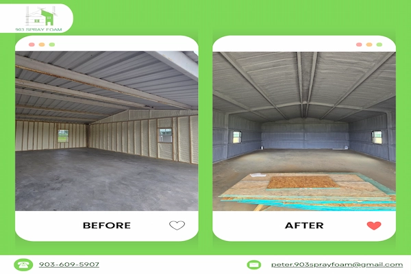 Professional Spray Foam Insulation Services For Metal Buildings