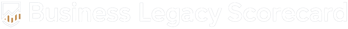 Business Legacy Scorecard