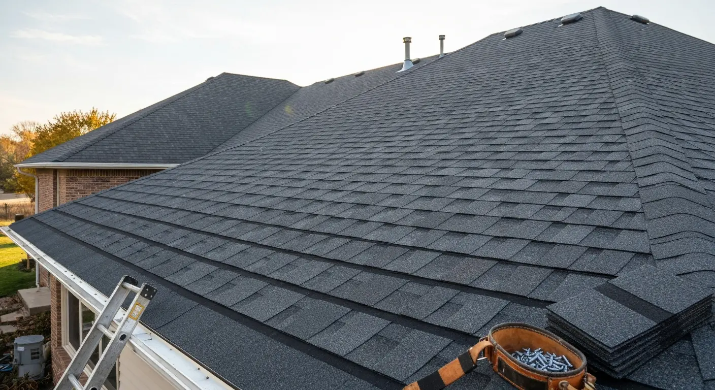 Residential asphalt roofing