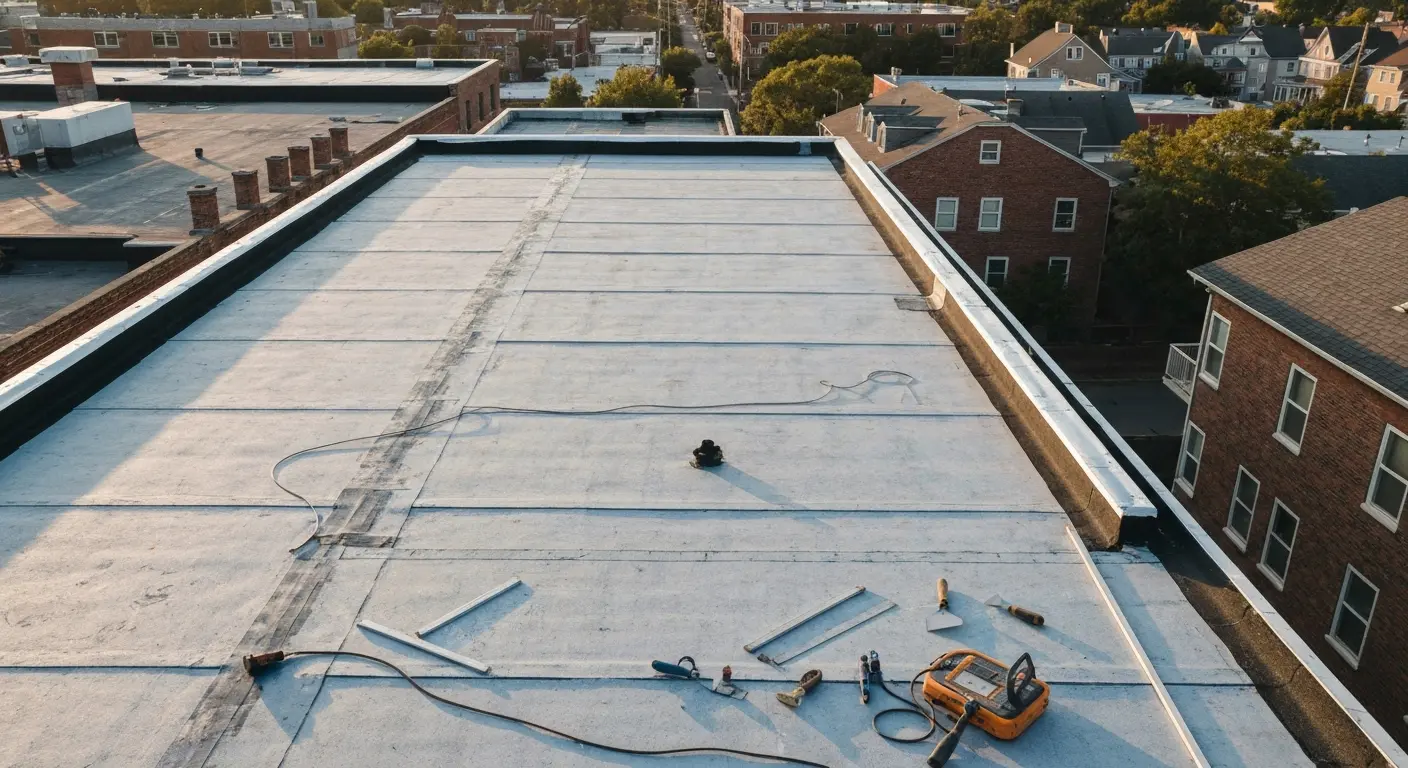 Commercial roof project