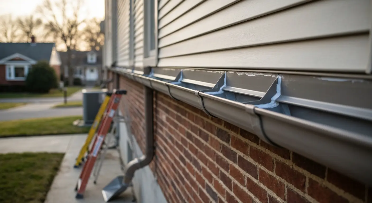 Gutter cleaning service