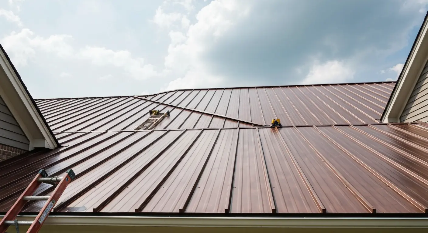 Metal roof installation in Chapin SC