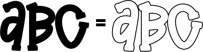 Font to PNG - convert fonts to trimmed PNGs