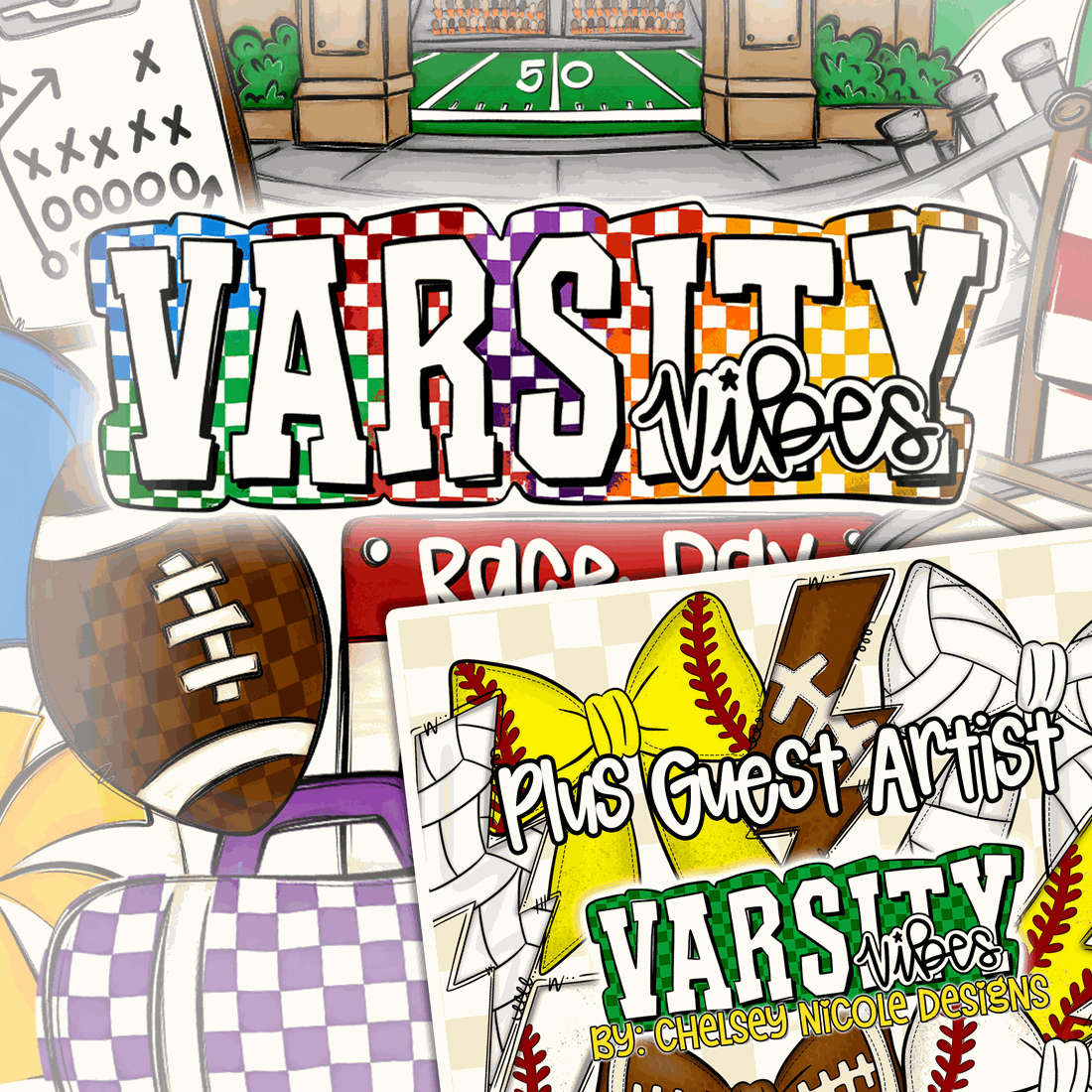 Varsity Vibes bundle preview