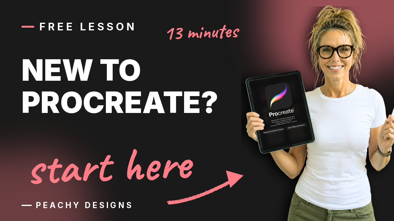 Procreate for Beginners 13 minute crash course