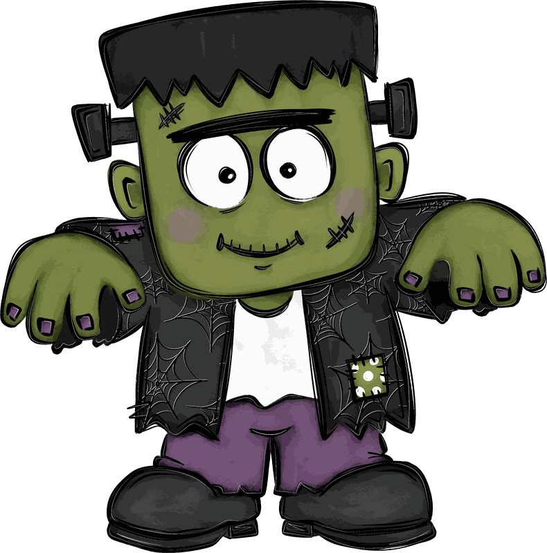 Hand-drawn Frankenstein