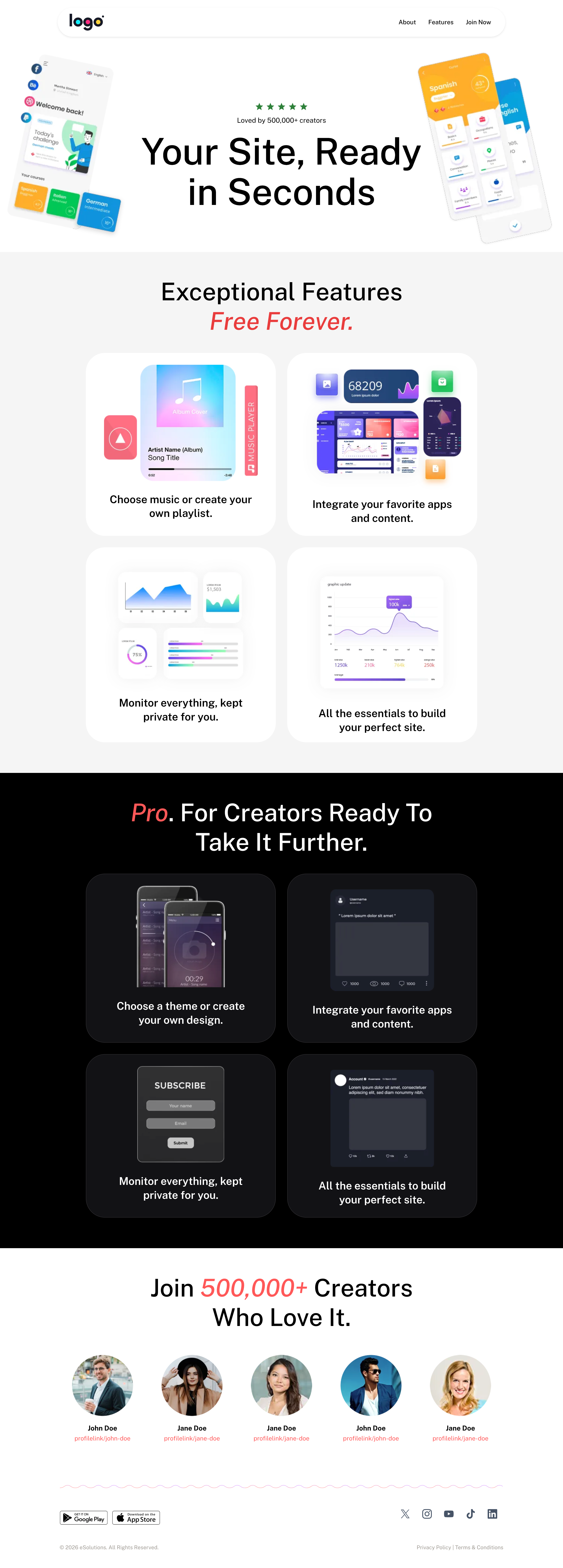 Web Platform design