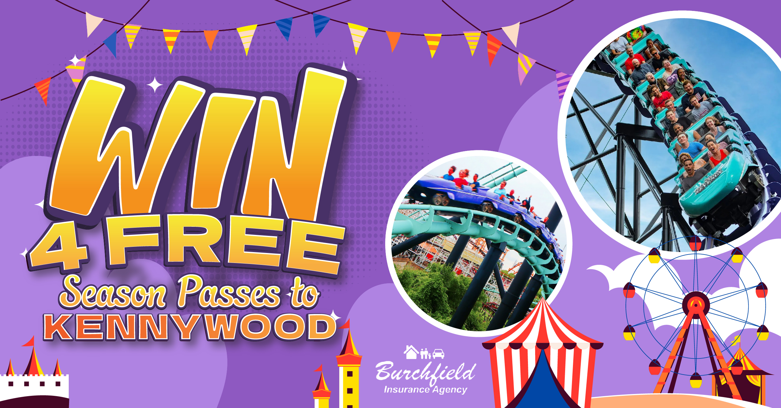 Giveaway Win 4 Season Passes to Kennywood