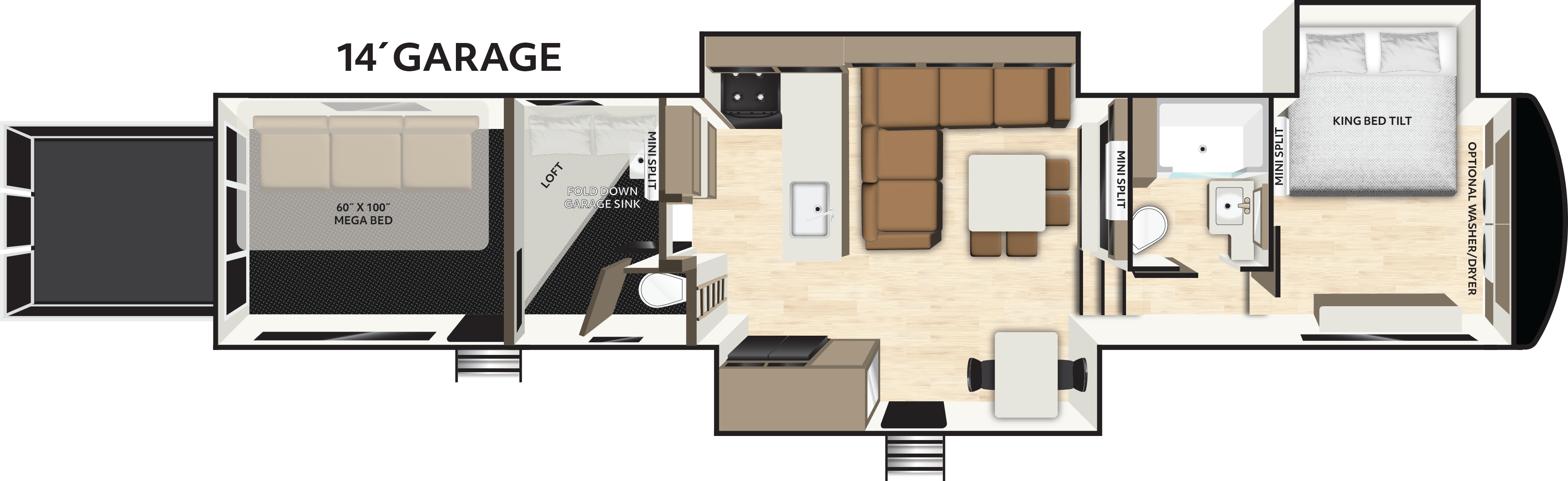 2027 Axiom Grit 3814 floor plan diagram