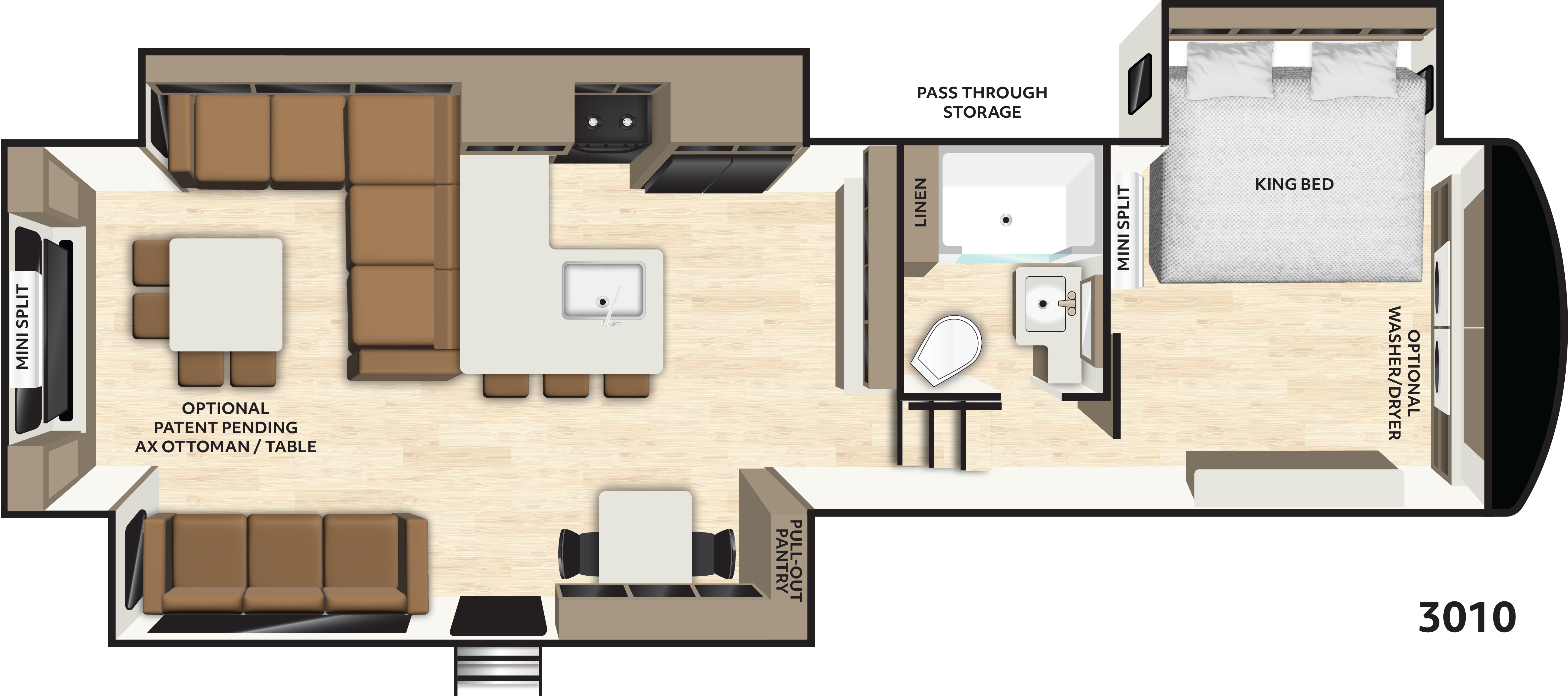 2027 Axiom Avora 3010 floor plan diagram