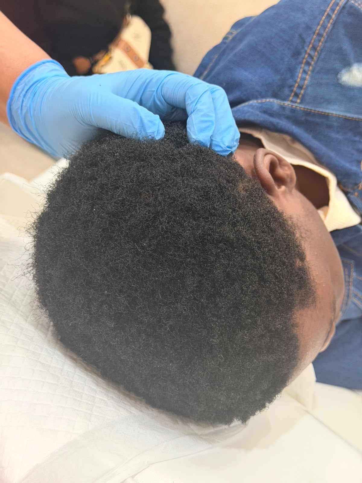 After photograph: full recovery after 11 months of consistent care