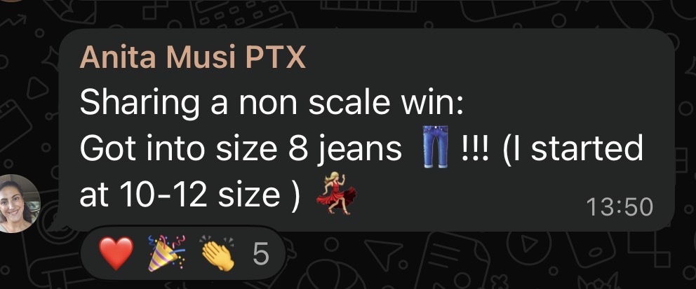 Real client win — feeling good in clothes again