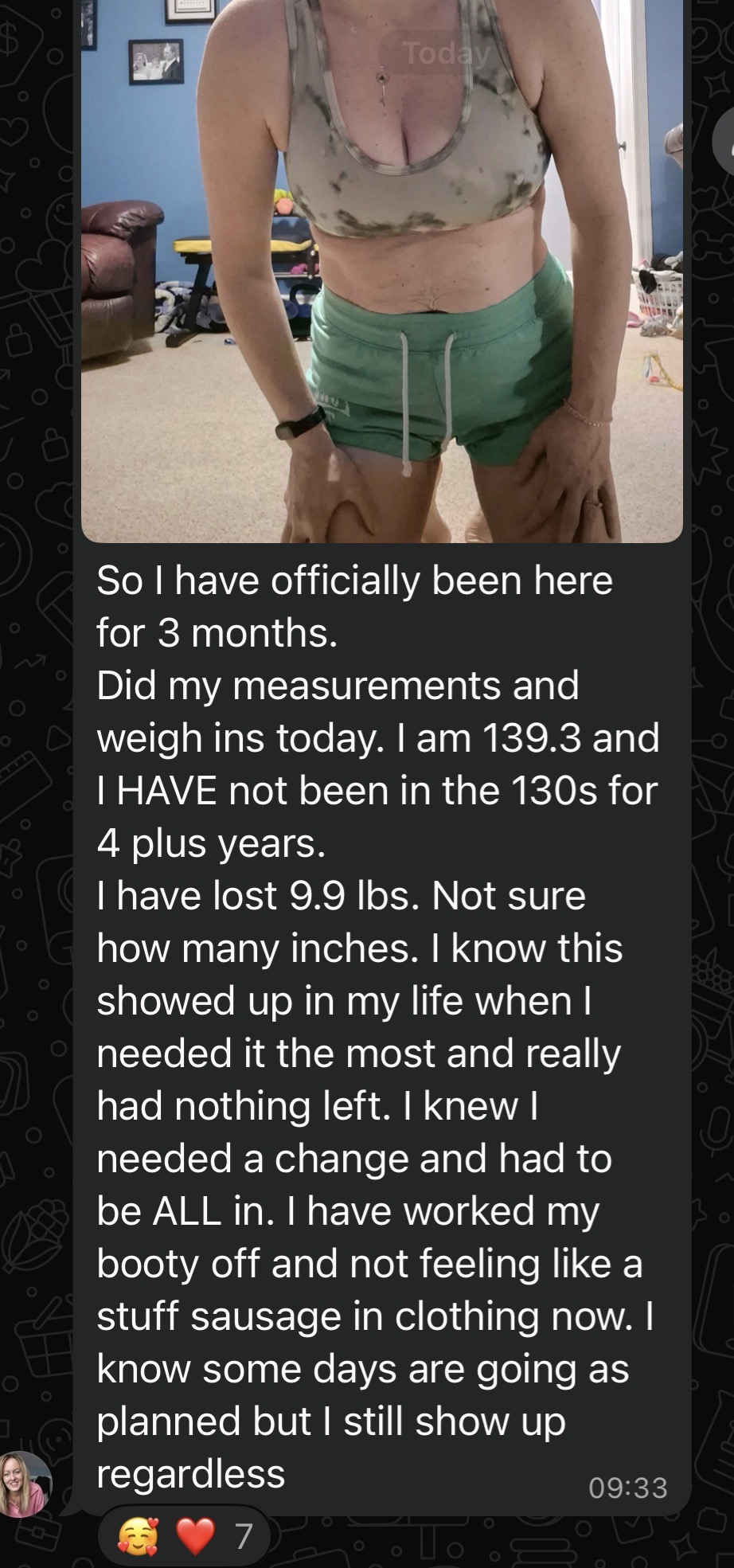 Real client win — jeans I hadn't worn in a year