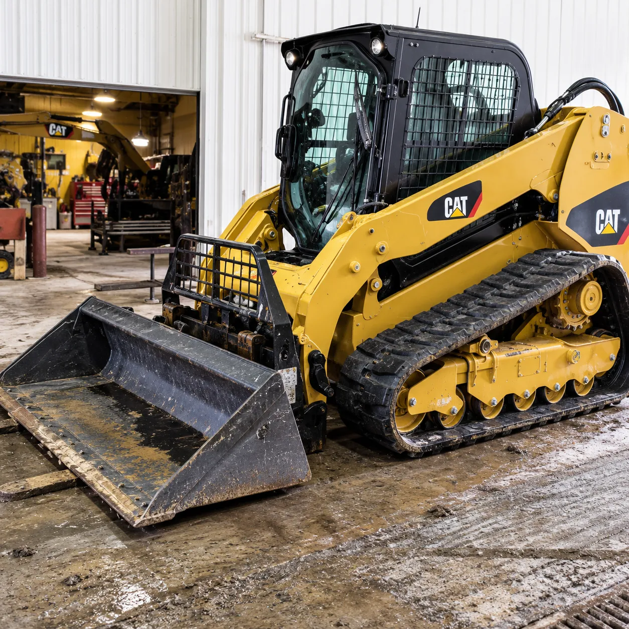 Tracked skid steer available for compact construction and site work