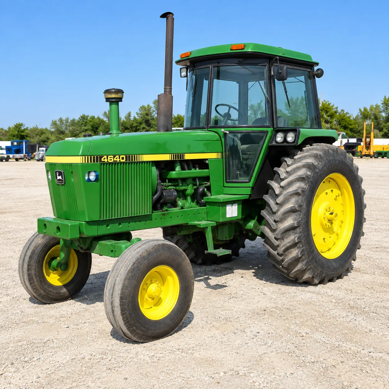 Lowbed truck used for heavy equipment hauling by Kowal Construction