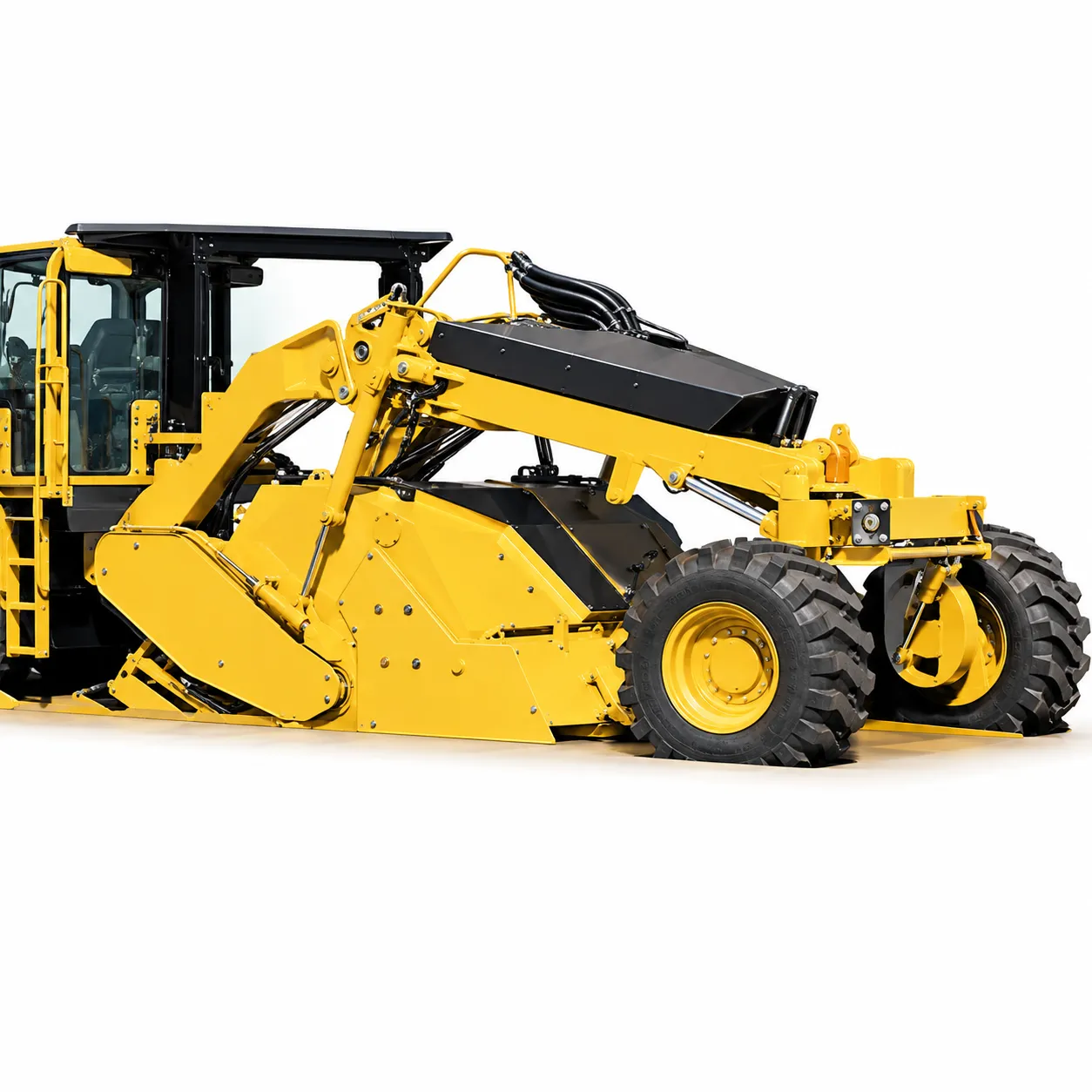 Reclaimer available for road construction and soil stabilization work