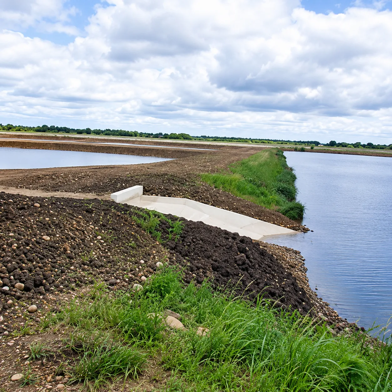 Lagoon site development and earthworks by Kowal Construction