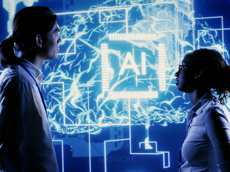 ai and humans working together in sales