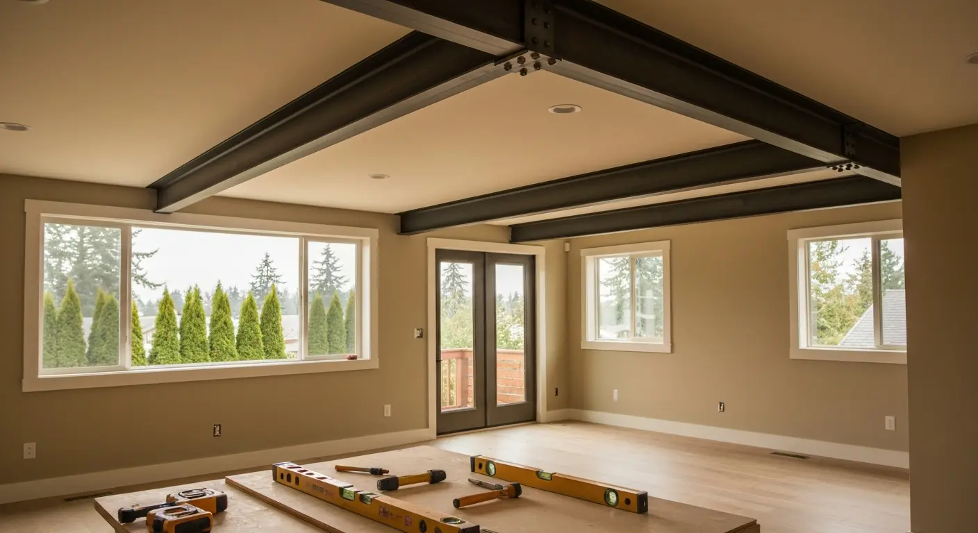 Load-bearing wall adjustment