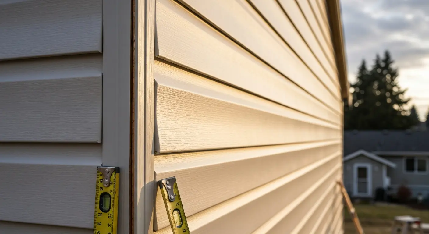 New construction siding