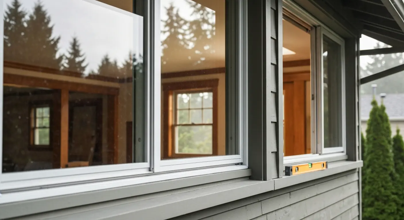 Replacement window installation