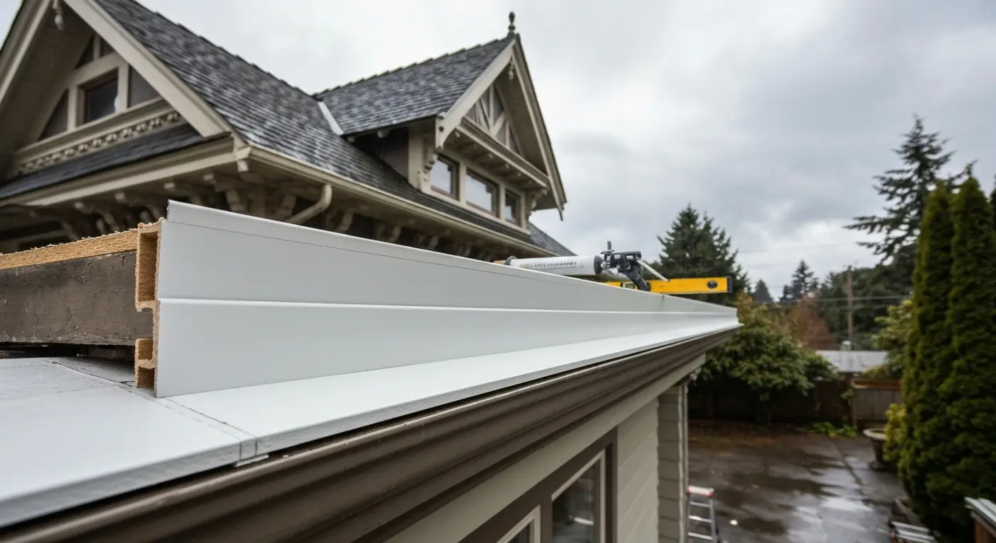 Fascia and soffit replacement in Queen Anne