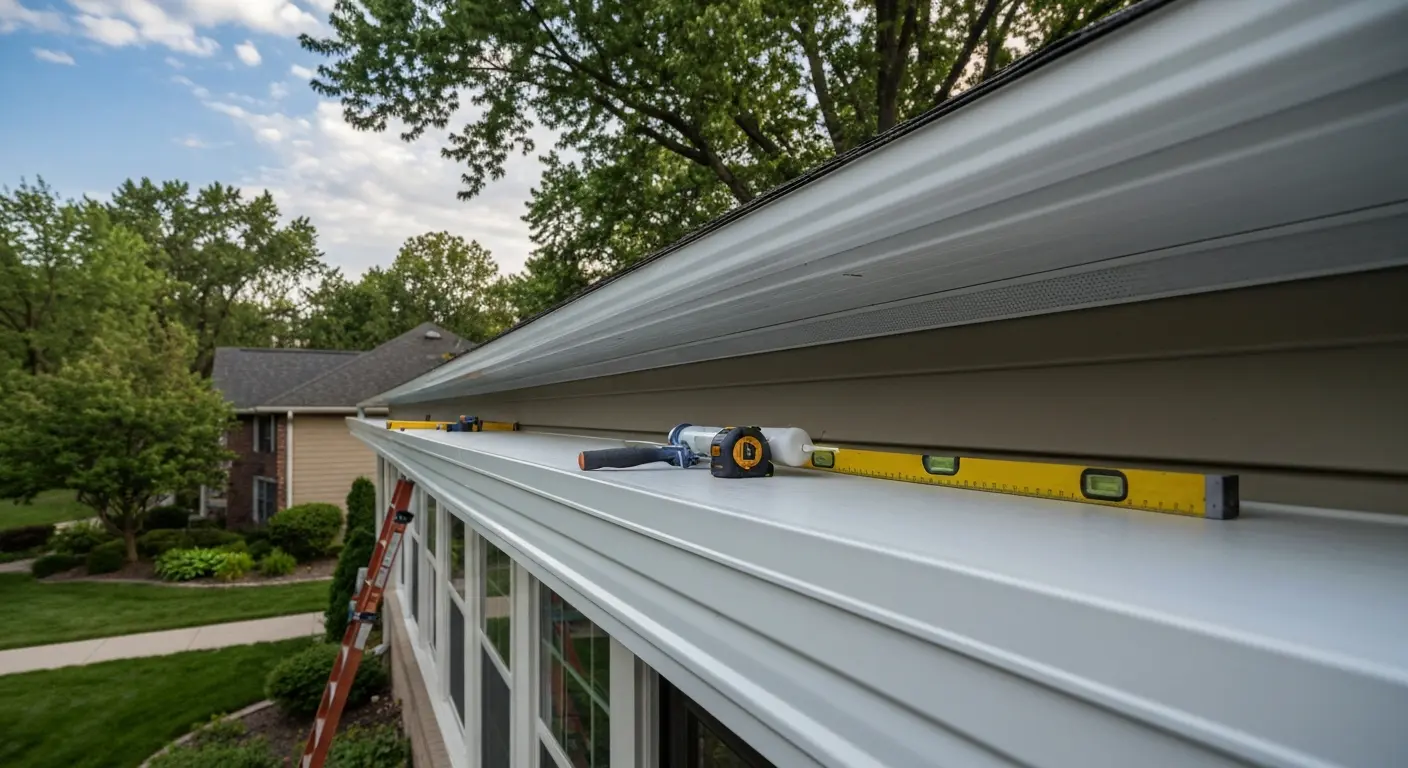 Soffit and fascia installation
