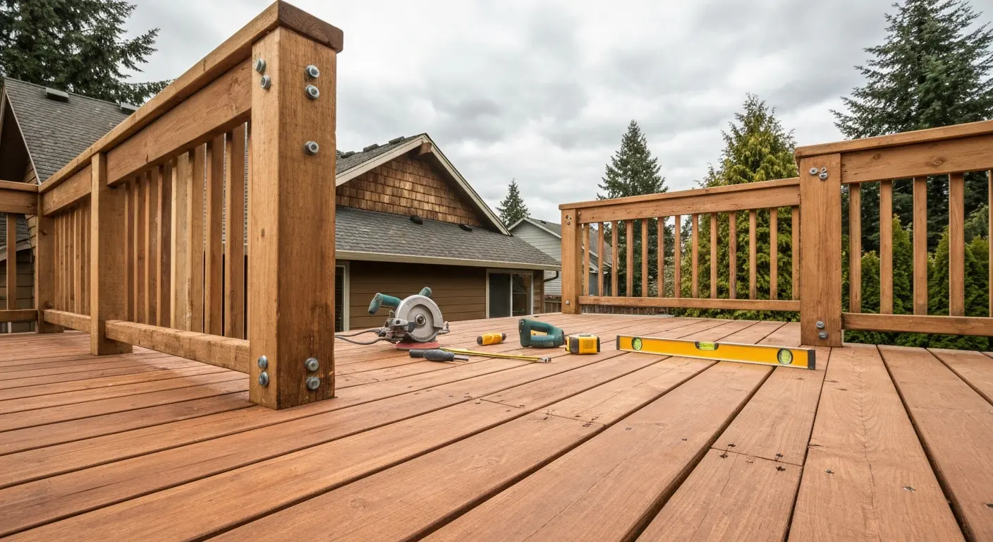 Deck repair and restoration