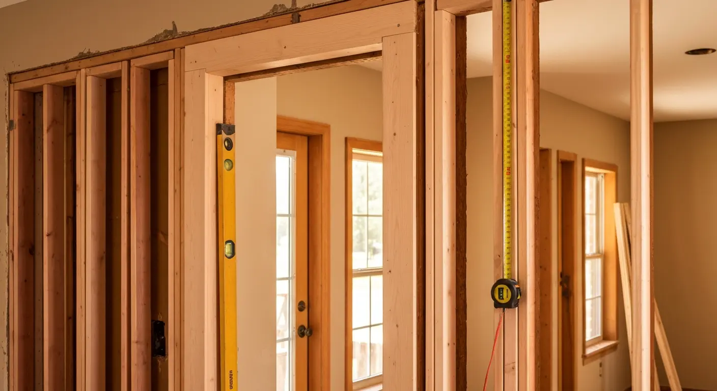 Door opening framing