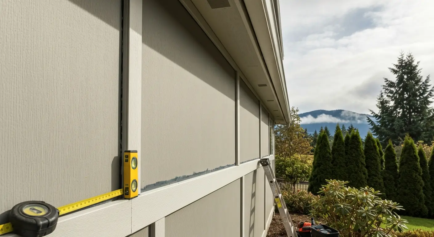 Siding installation in Snoqualmie