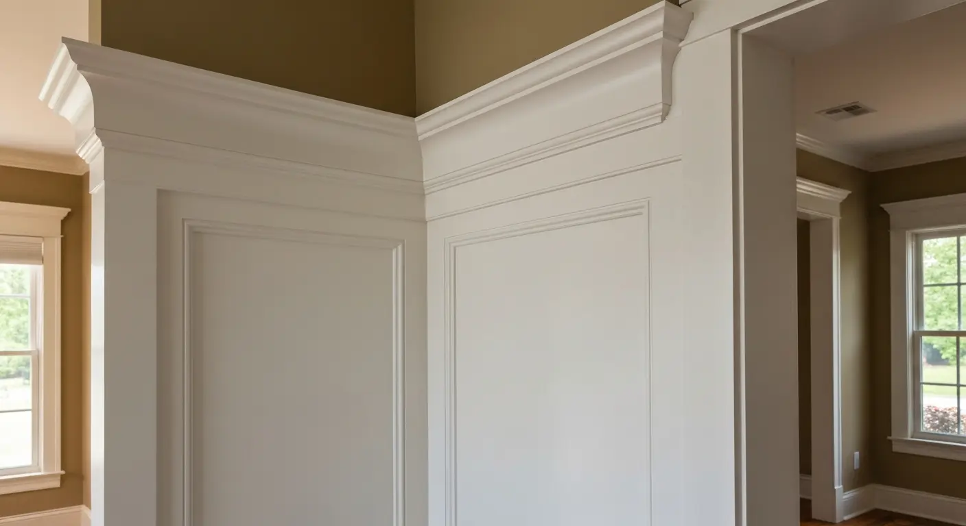 Custom trim and crown molding