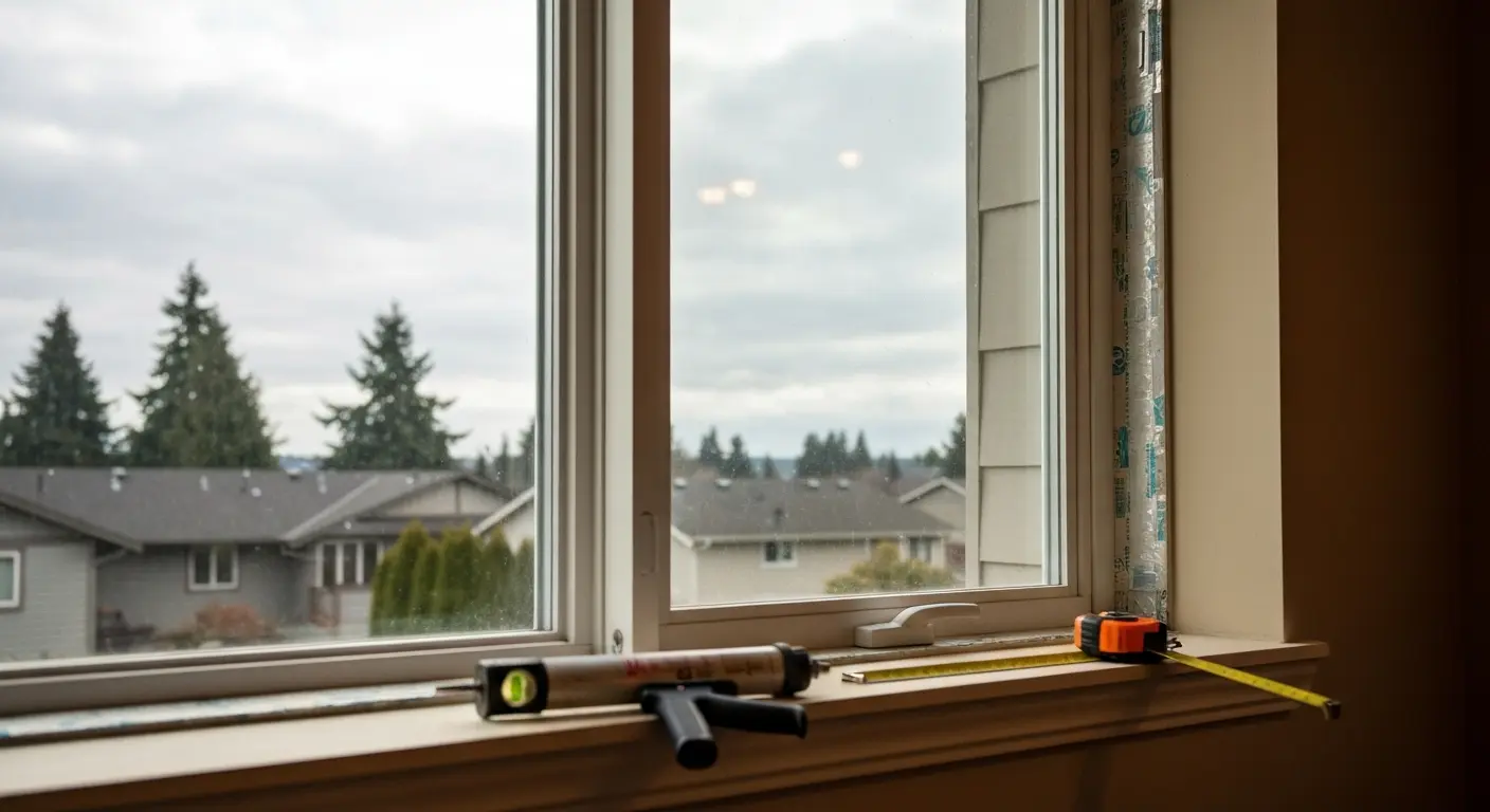 Energy-efficient windows in North Bend home