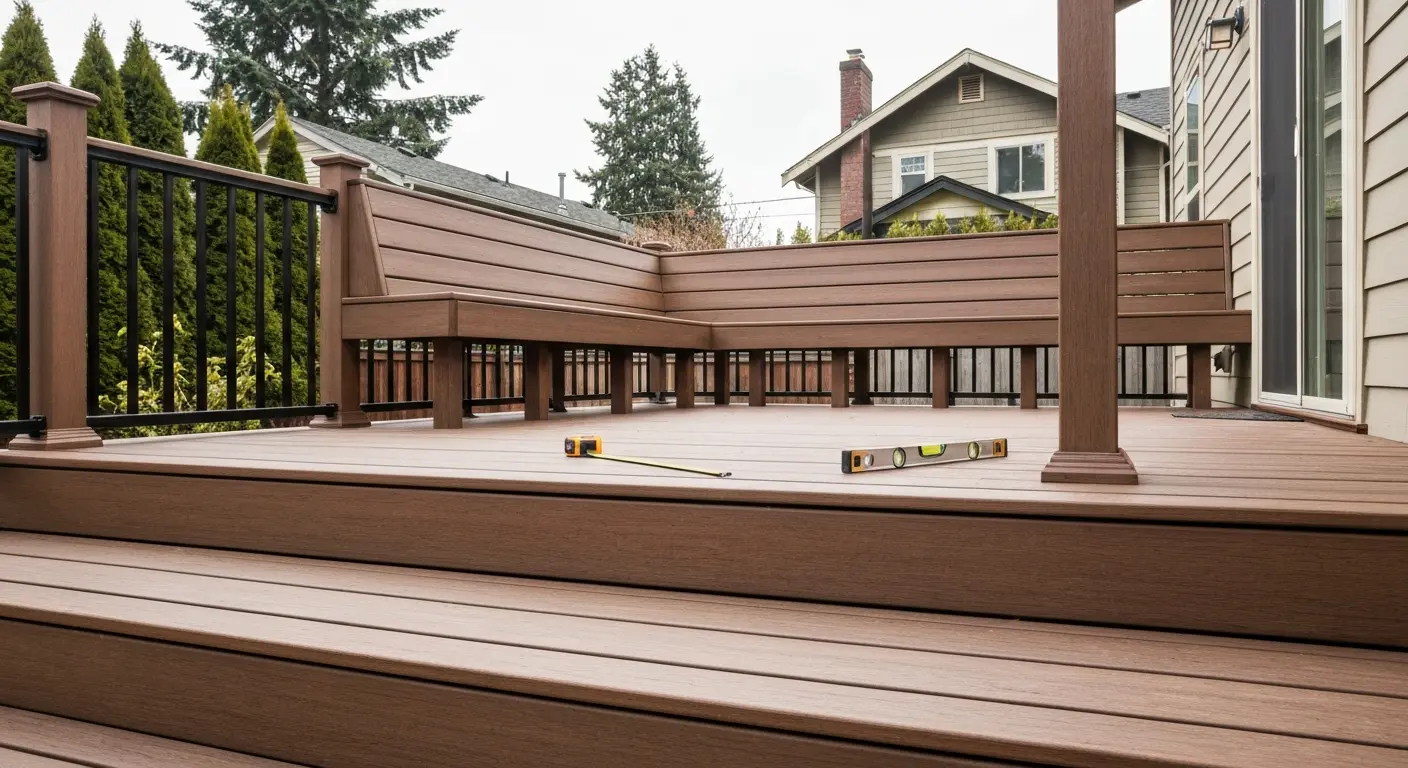 Composite deck build Ballard