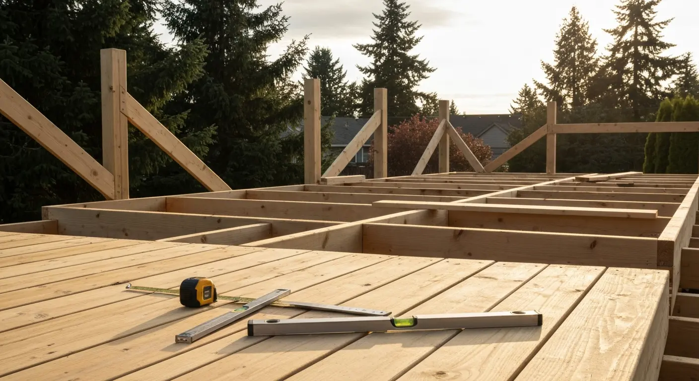 New deck construction