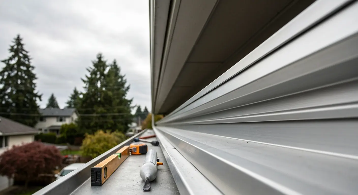 Soffit and fascia installation