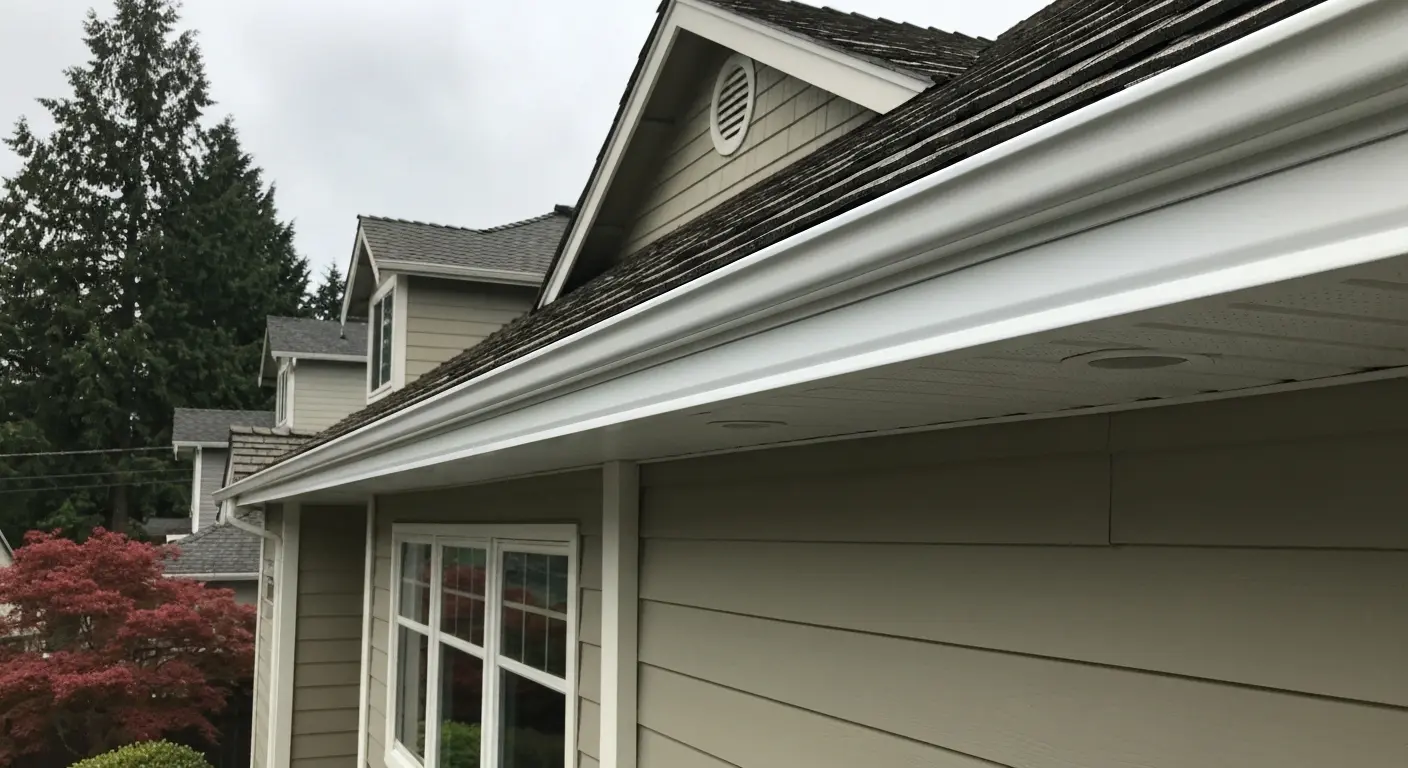 Soffit and fascia trim work