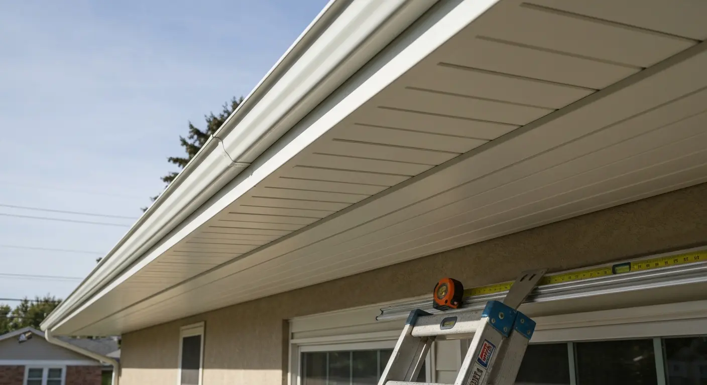 Soffit and fascia installation
