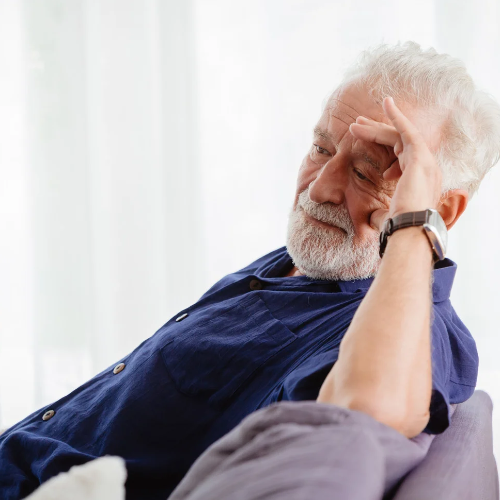 Woman feeling well after hormone therapy