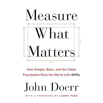 Cover of Measure What Matters Cover of Measure What Matters